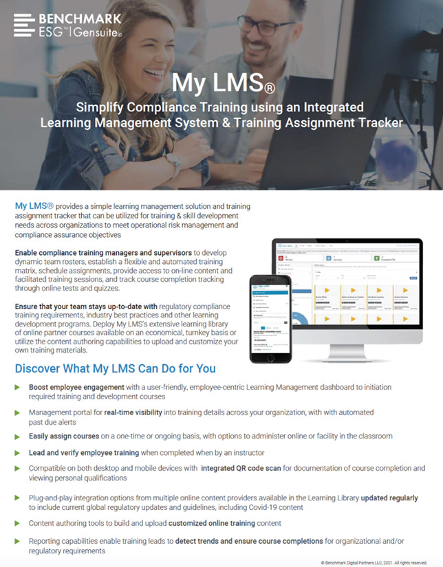 My LMS Product Brief