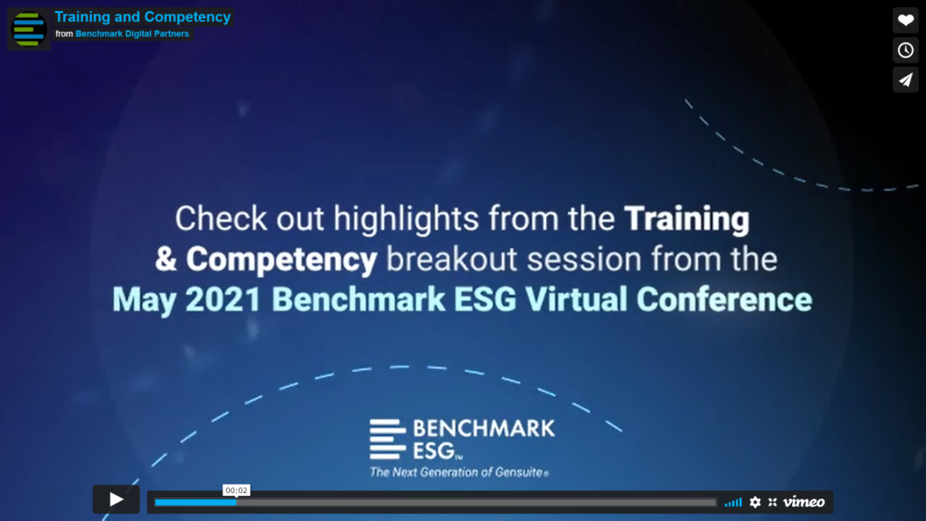 Training and Competency Best Practices: Highlights from the May Conference Session Webinar Screenshot