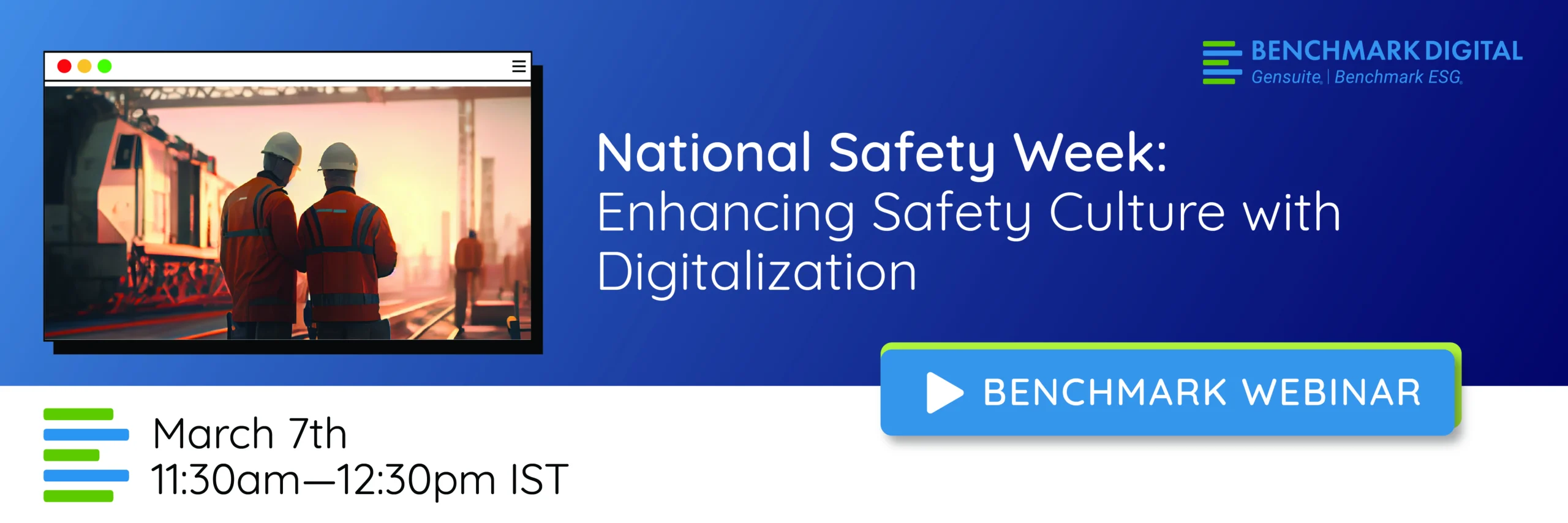 National Safety Week Webinar: Enhancing Safety Culture with Digitalization